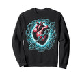 Broken Heart Break Up Divorced Sweatshirt - Fun Novelty Design for Adults - T-Shirt, Sweatshirt, Hoodie