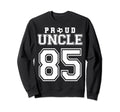 Number 85 Custom Proud Soccer Sweatshirt - Minimalist Print Men Women - T-Shirt, Sweatshirt, Hoodie