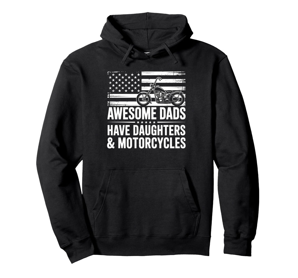 Awesome Dads Have Daughters And Hoodie - Graphic Print Men Women - T-Shirt, Sweatshirt, Hoodie