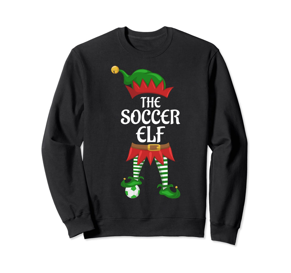 Soccer Elf Family Matching Group Sweatshirt - Streetwear Style for Adults - T-Shirt, Sweatshirt, Hoodie