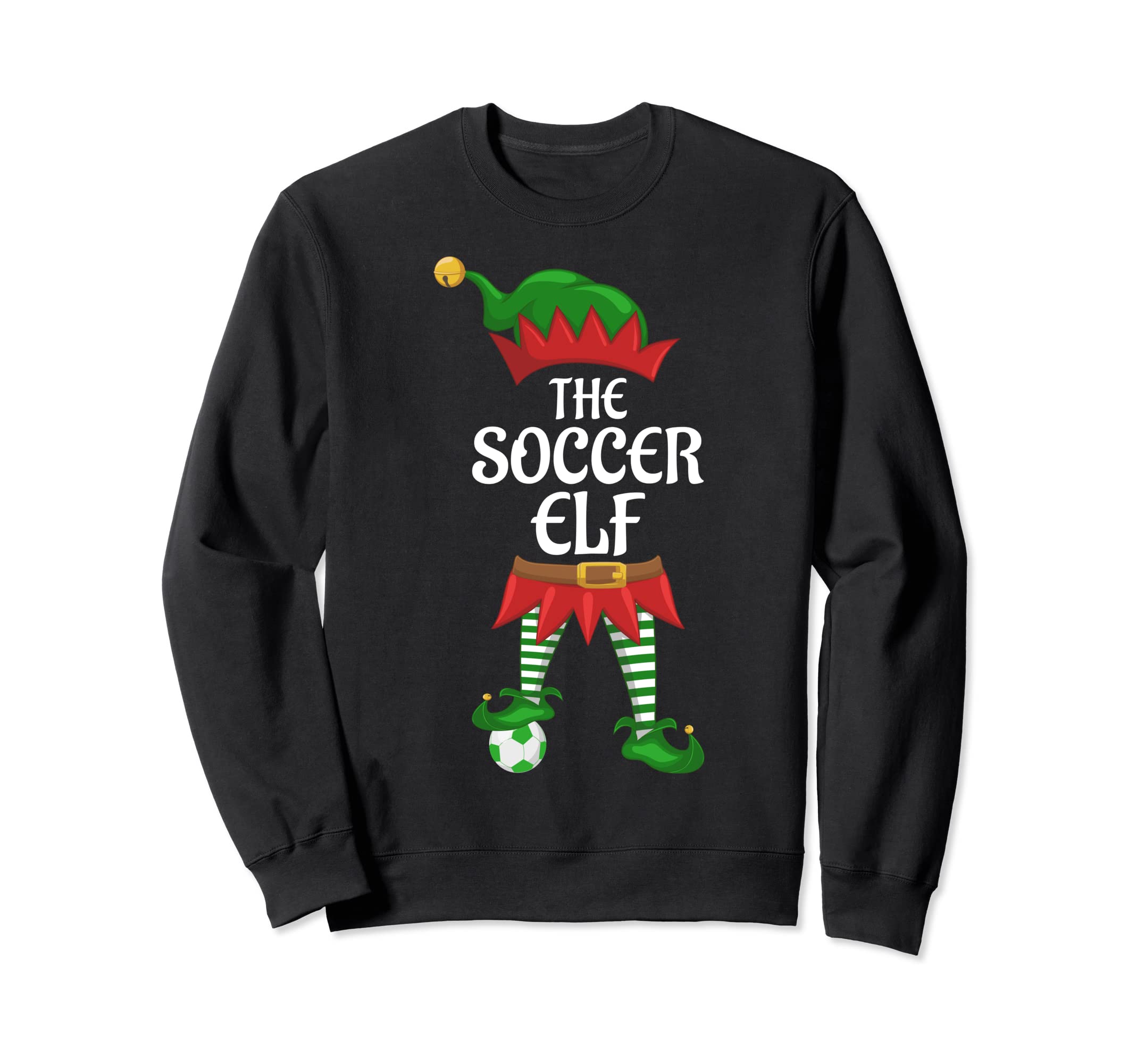 Soccer Elf Family Matching Group Sweatshirt - Streetwear Style for Adults - T-Shirt, Sweatshirt, Hoodie