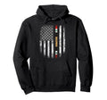 Proud Iraq War Veteran Ribbon Us Hoodie - Casual Everyday Wear for Adults - T-Shirt, Sweatshirt, Hoodie