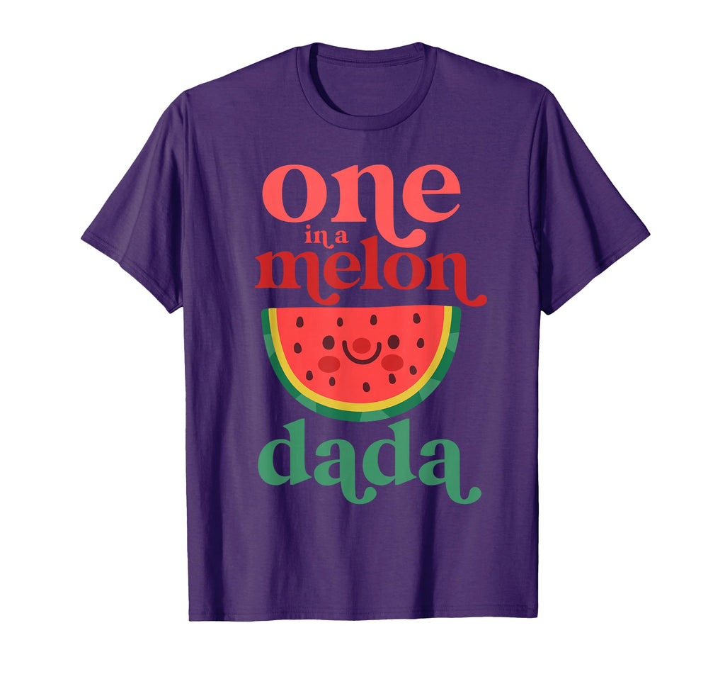 One Melon Dada Watermelon First Birthday T-Shirt - Custom Art Print Unisex - T-Shirt, Sweatshirt, Hoodie
