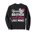 Soccer Sister Proud Soccer Players Sweatshirt - Graphic Print Unisex - T-Shirt, Sweatshirt, Hoodie