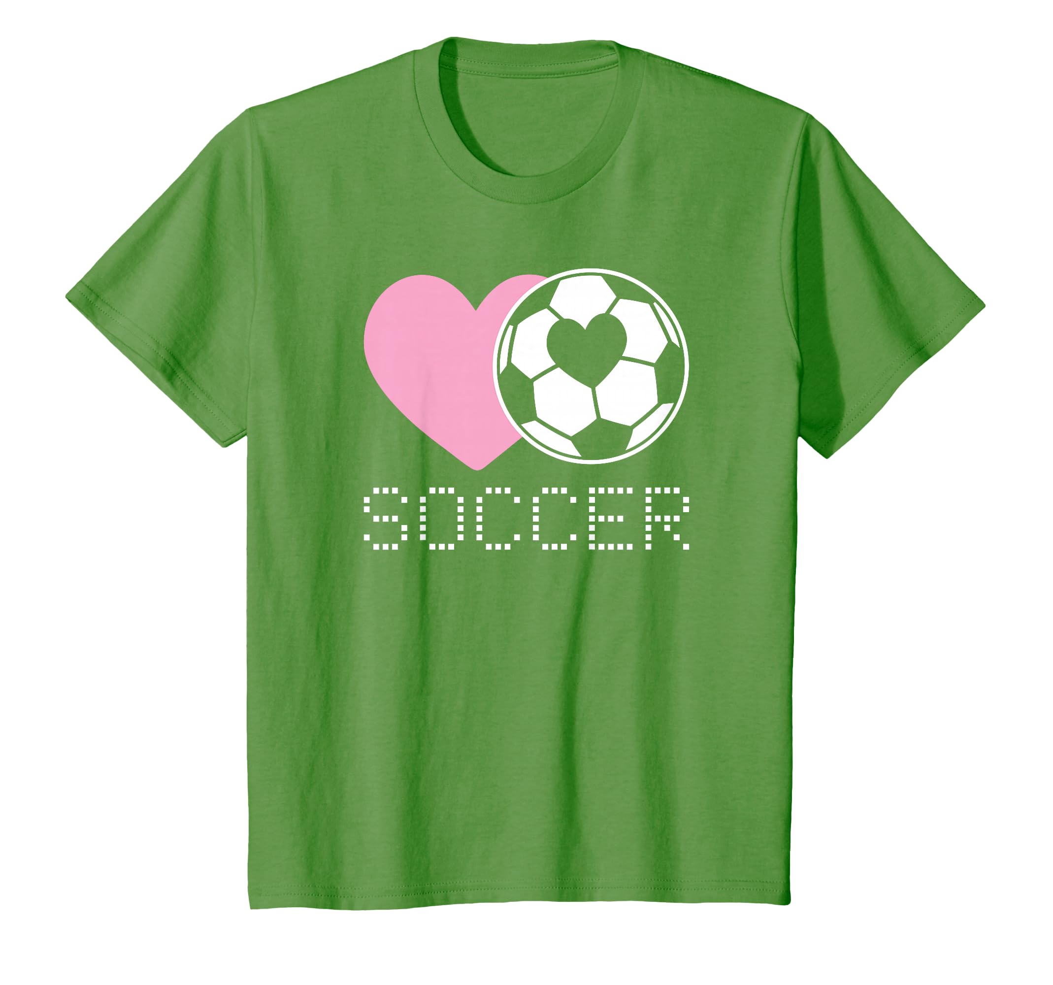 Soccer Lover Heart And Ball T-Shirt - Fun Novelty Design Unisex - T-Shirt, Sweatshirt, Hoodie