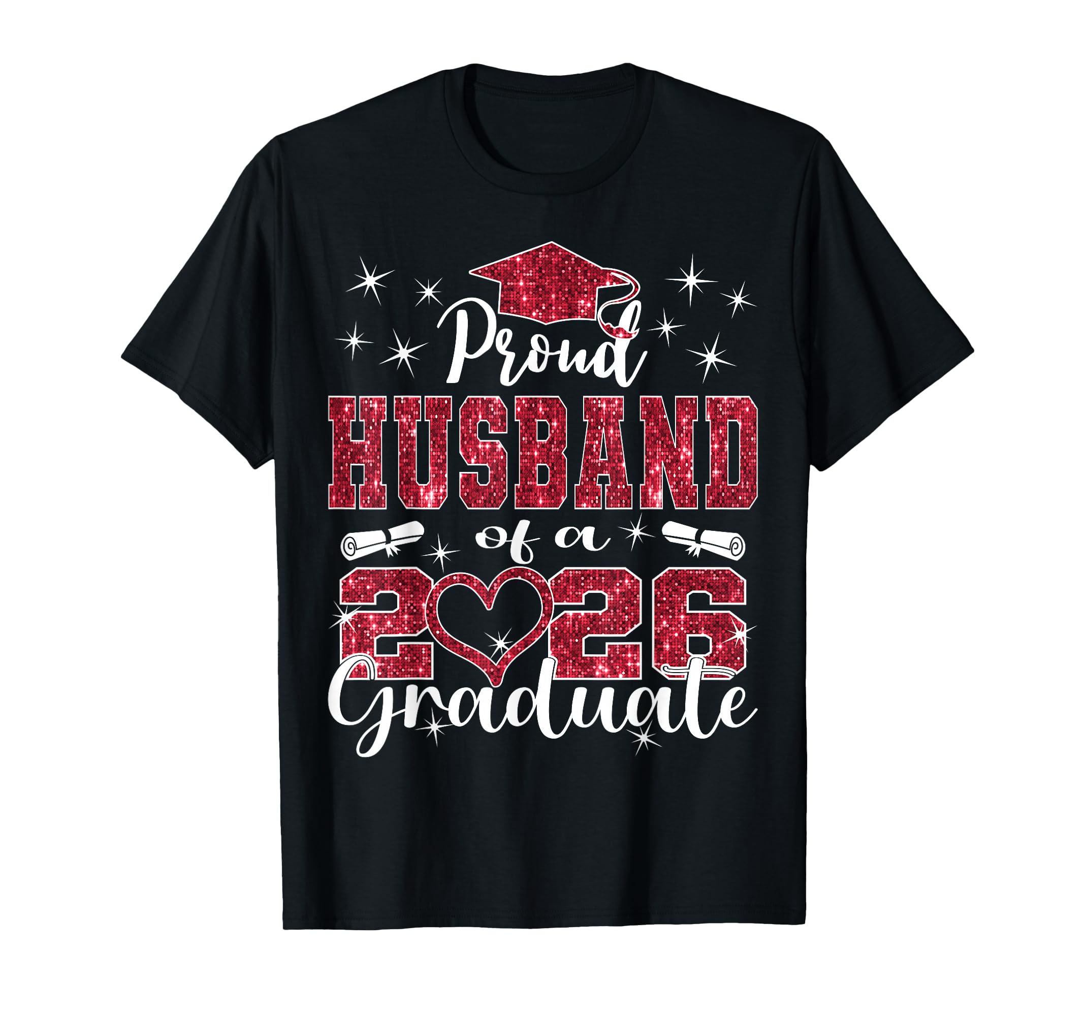 Super Proud Husband 2026 Graduate T-Shirt - Minimalist Print Unisex - T-Shirt, Sweatshirt, Hoodie