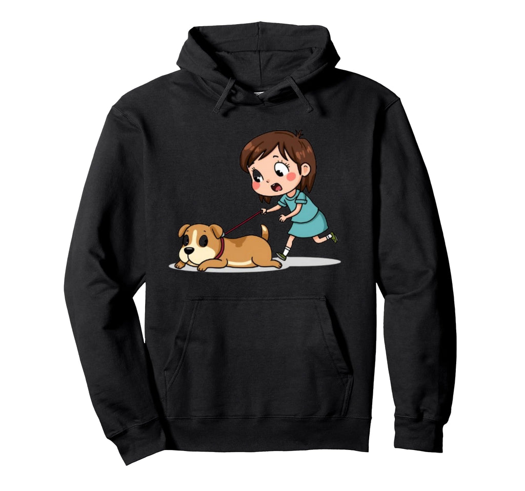And Her Dog Funny Hoodie - Trendy Graphic Men Women - T-Shirt, Sweatshirt, Hoodie
