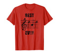 Best Dad Ever Treble Clef Musician Funny T-Shirt - Graphic Print Men Women - T-Shirt, Sweatshirt, Hoodie