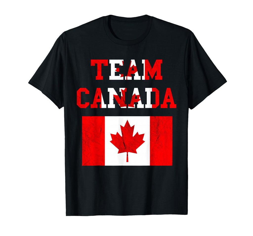 Team Canada Maple Leaf Canadian Soccer T-Shirt - Novelty Apparel Unisex - T-Shirt, Sweatshirt, Hoodie