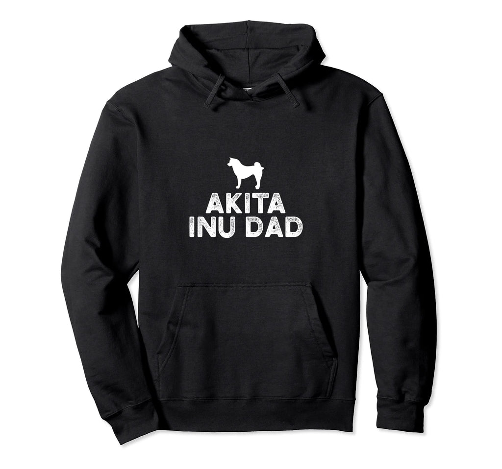 Akita Inu Dad Dog Dog Owner Dog Dad Hoodie - Graphic Print Unisex - T-Shirt, Sweatshirt, Hoodie