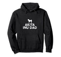 Akita Inu Dad Dog Dog Owner Dog Dad Hoodie - Graphic Print Unisex - T-Shirt, Sweatshirt, Hoodie