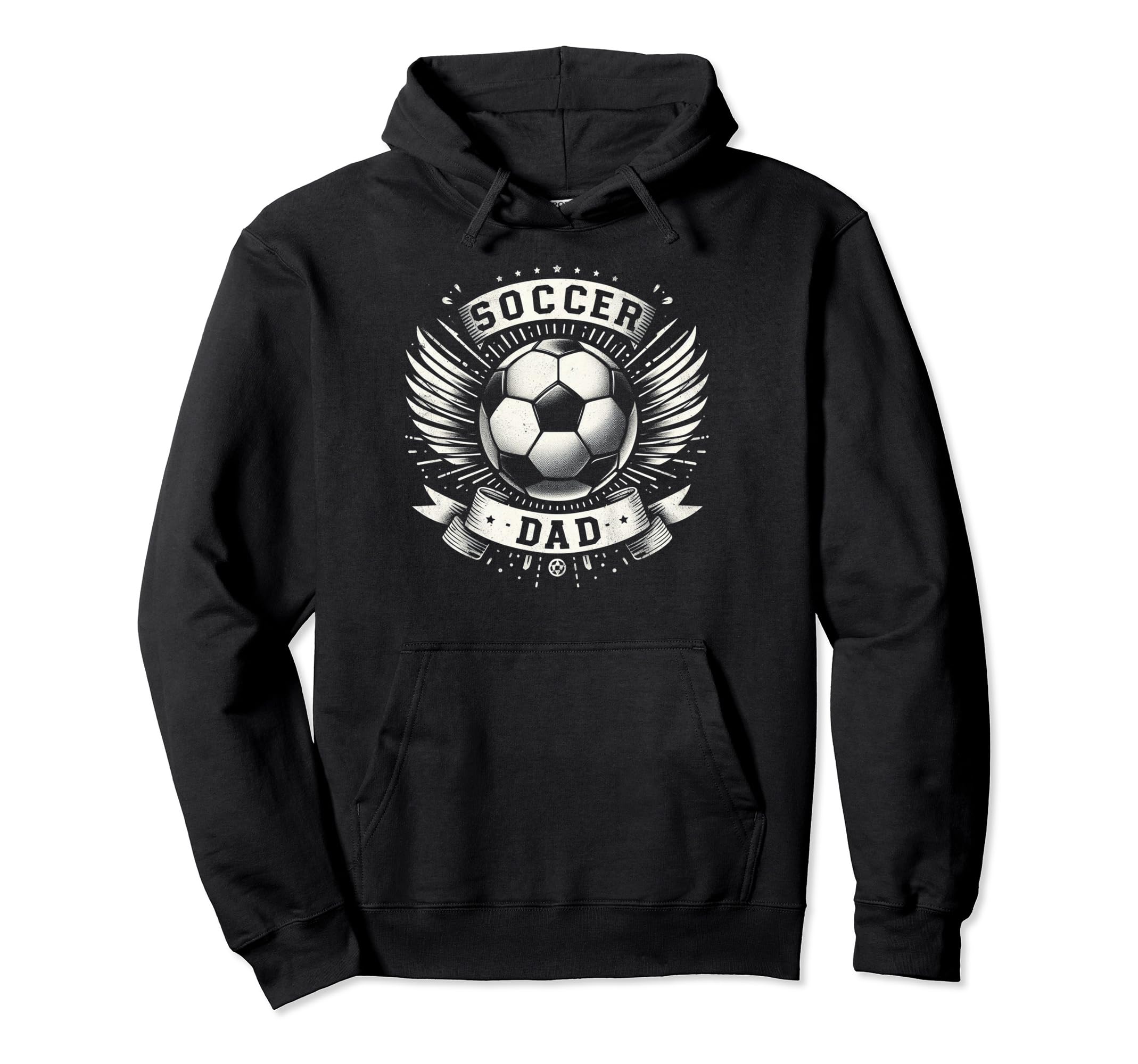 Soccer Dad Family Matching Dad Hoodie - Casual Everyday Wear for Adults - T-Shirt, Sweatshirt, Hoodie