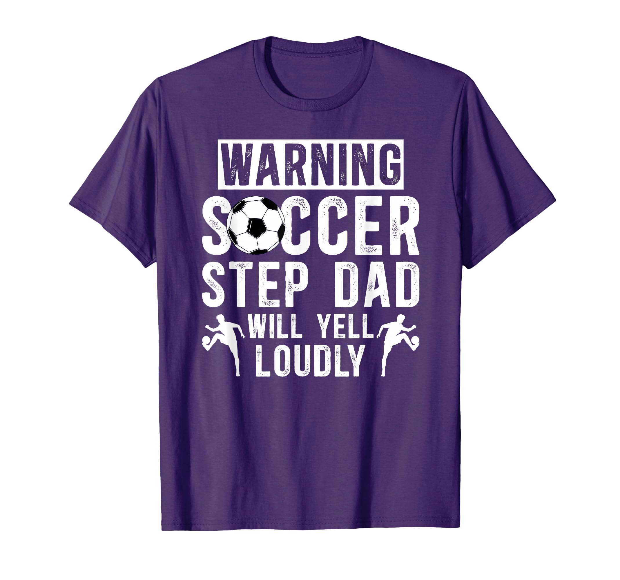 Funny Soccer Step Dad Soccer Player Step T-Shirt - Graphic Print Unisex - T-Shirt, Sweatshirt, Hoodie