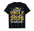 Proud Uncle Class 2026 Graduate Senior T-Shirt - Aesthetic Graphic Unisex - T-Shirt, Sweatshirt, Hoodie