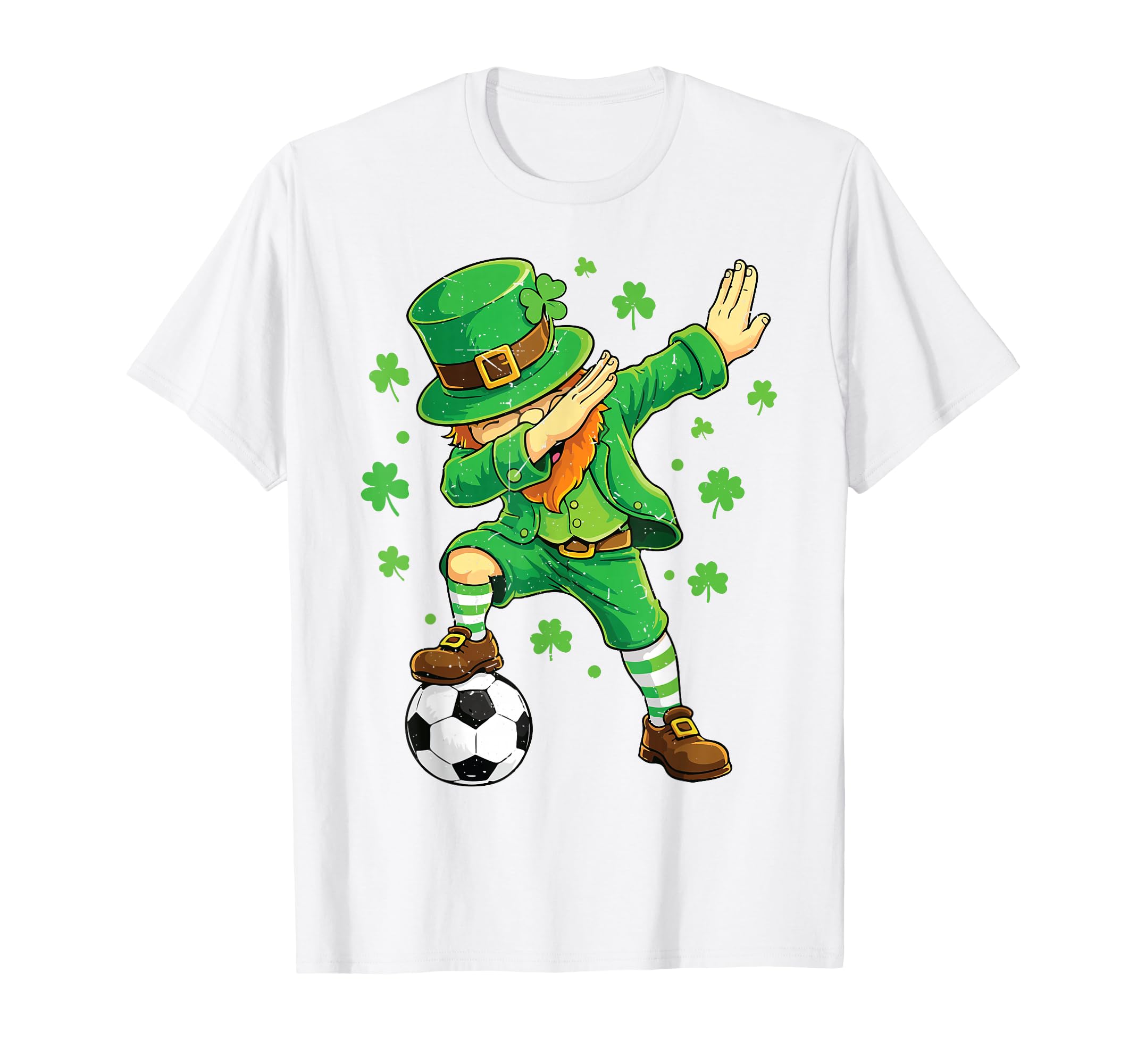 Dabbing Leprechaun Funny Irish St T-Shirt - Streetwear Style Unisex - T-Shirt, Sweatshirt, Hoodie