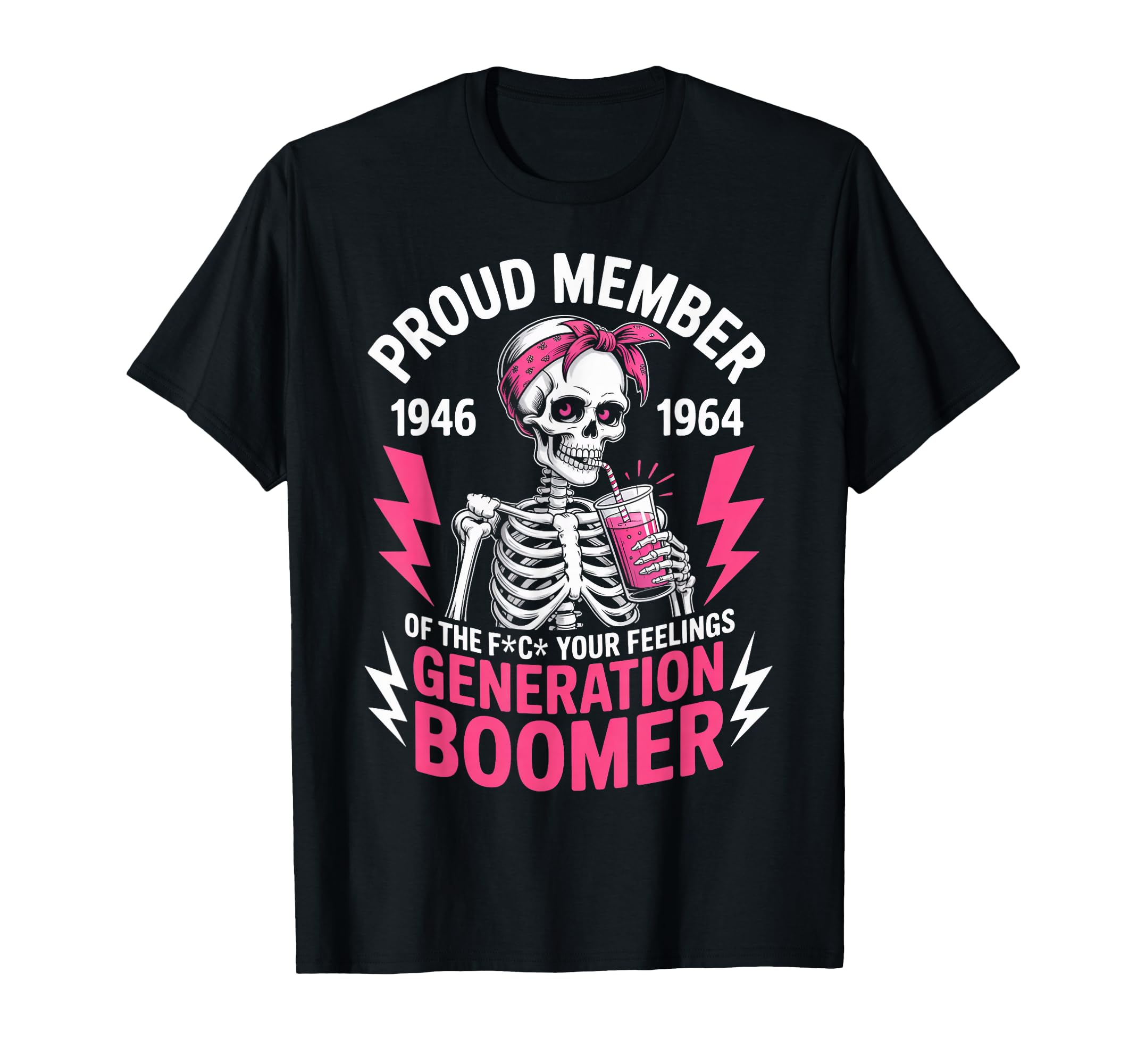 Proud Member Boomer Boomer Funny T-Shirt - Aesthetic Graphic Men Women - T-Shirt, Sweatshirt, Hoodie