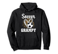Soccer Grampy Leopard Heart Matching Hoodie - Graphic Print for Adults - T-Shirt, Sweatshirt, Hoodie