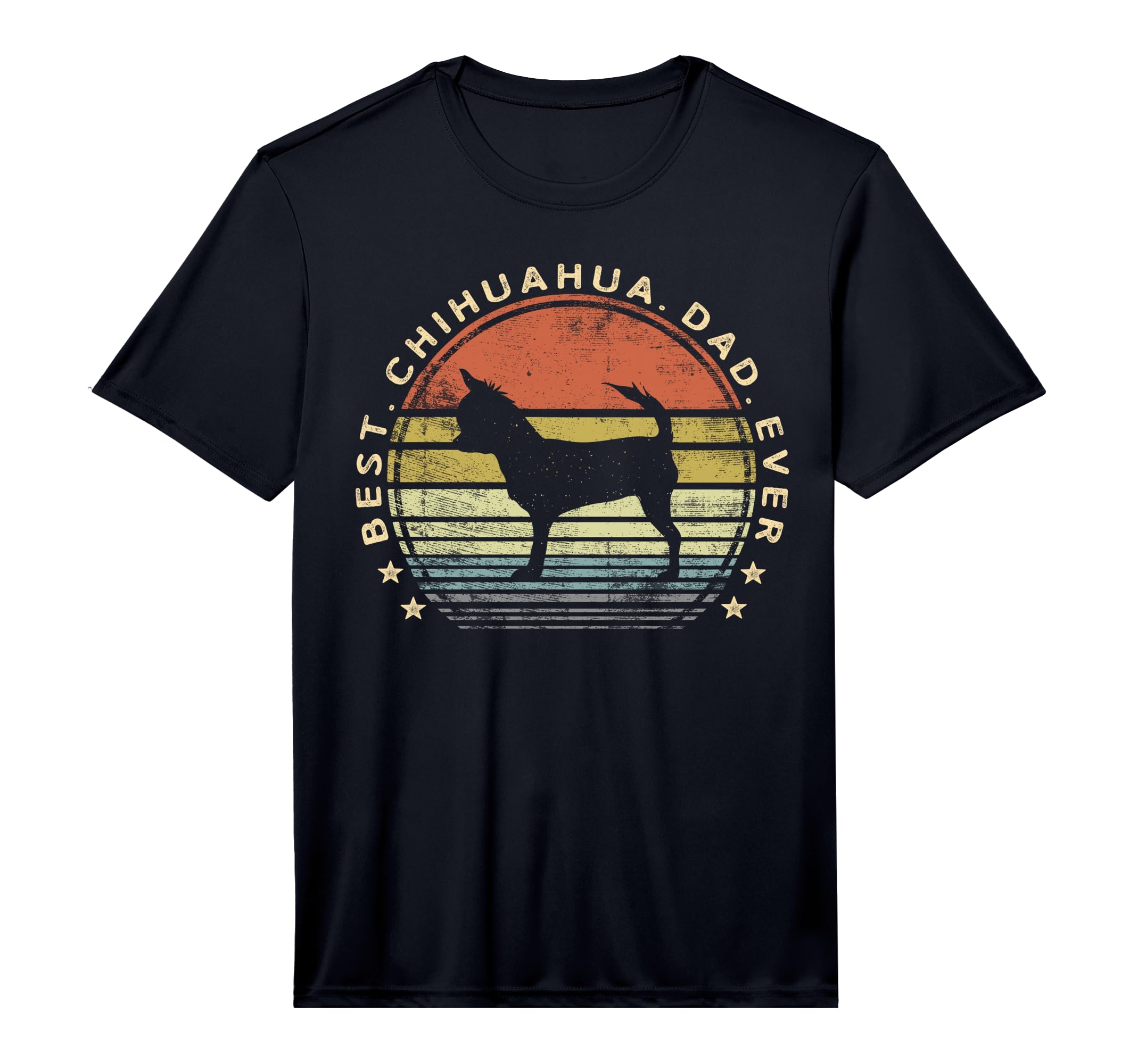 Best Chihuahua Dad Ever Chi Dog Lover T-Shirt - Custom Art Print Men Women - T-Shirt, Sweatshirt, Hoodie