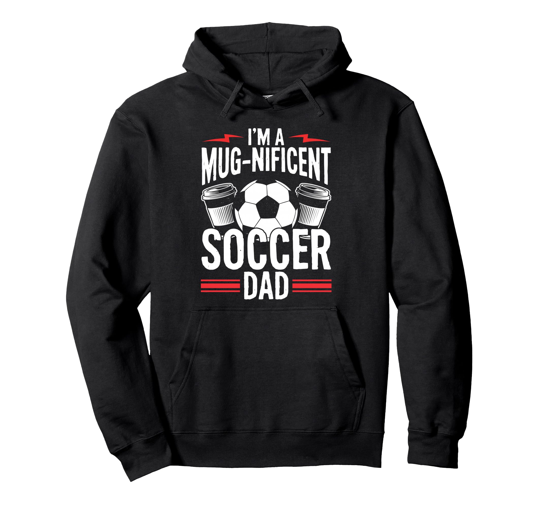 Coffee Lover Soccer Dads Hoodie - Custom Art Print for Adults - T-Shirt, Sweatshirt, Hoodie