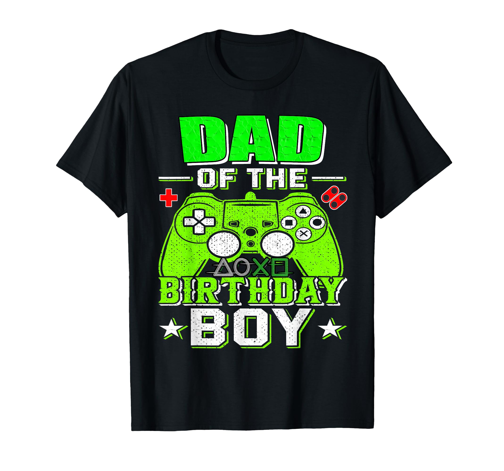 Dad Birthday Matching Video Game T-Shirt - Minimalist Print Men Women - T-Shirt, Sweatshirt, Hoodie