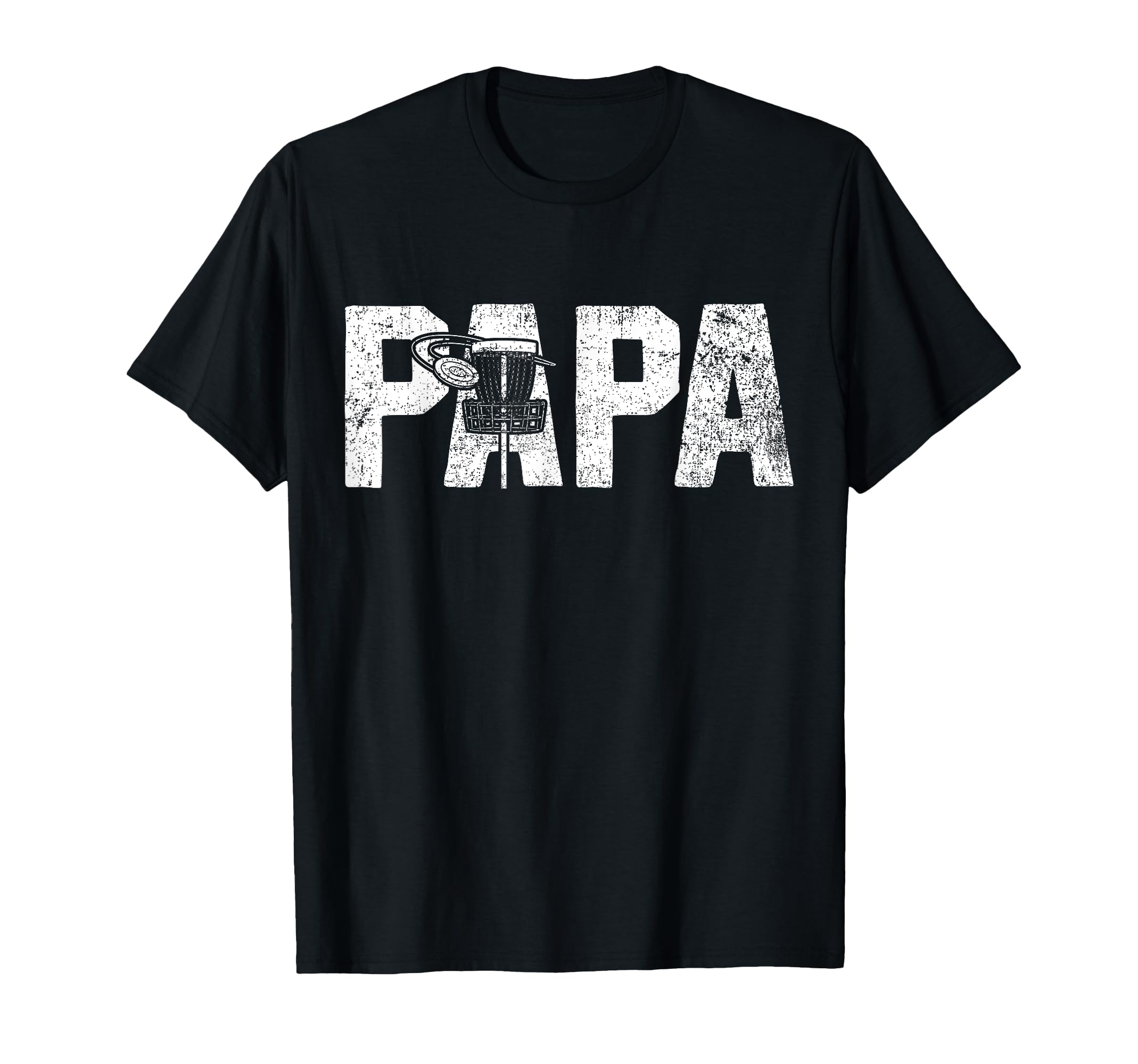 Disc Golf Papa Dad Disc Golfing T-Shirt - Graphic Print Unisex - T-Shirt, Sweatshirt, Hoodie