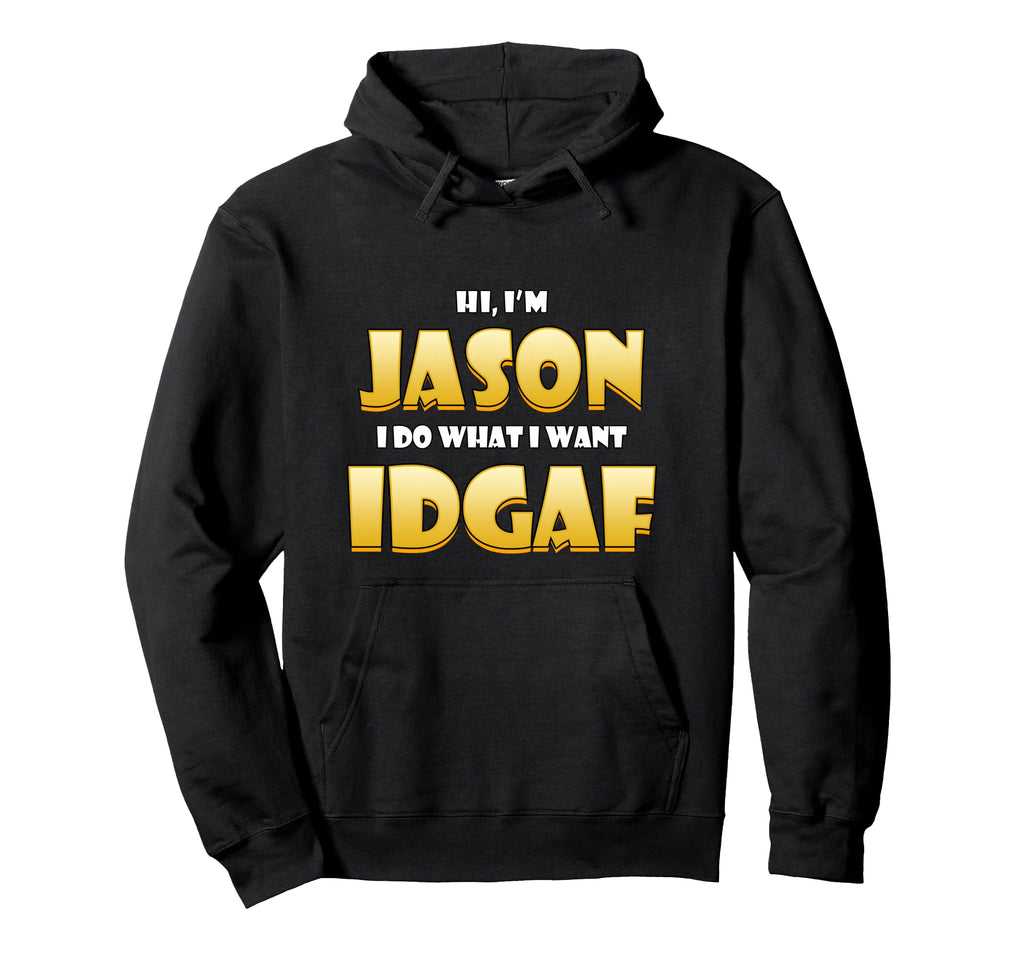 Jason Costume Idgaf Meme Personalized Hoodie - Novelty Apparel Men Women - T-Shirt, Sweatshirt, Hoodie