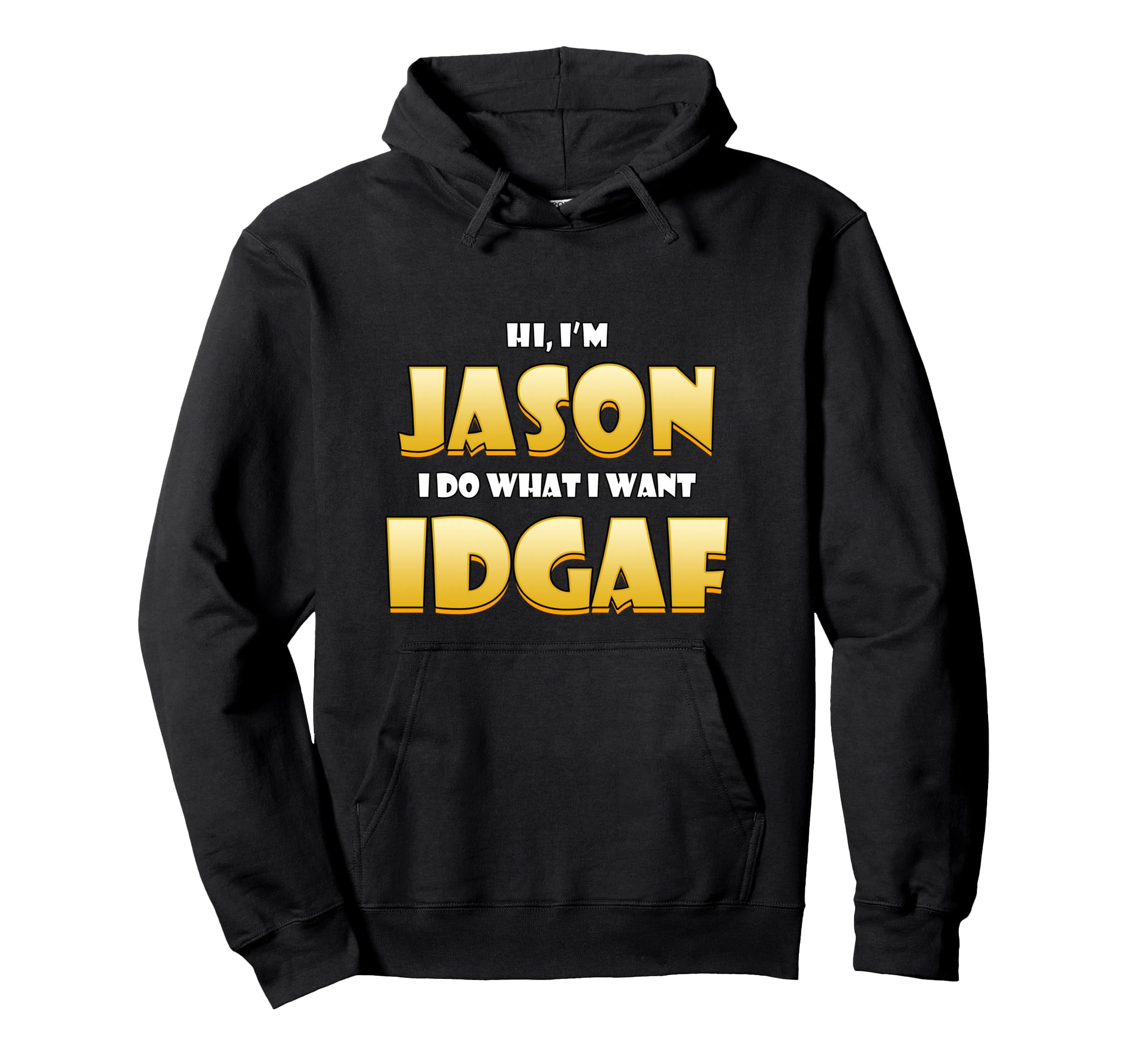 Jason Costume Idgaf Meme Personalized Hoodie - Novelty Apparel Men Women - T-Shirt, Sweatshirt, Hoodie