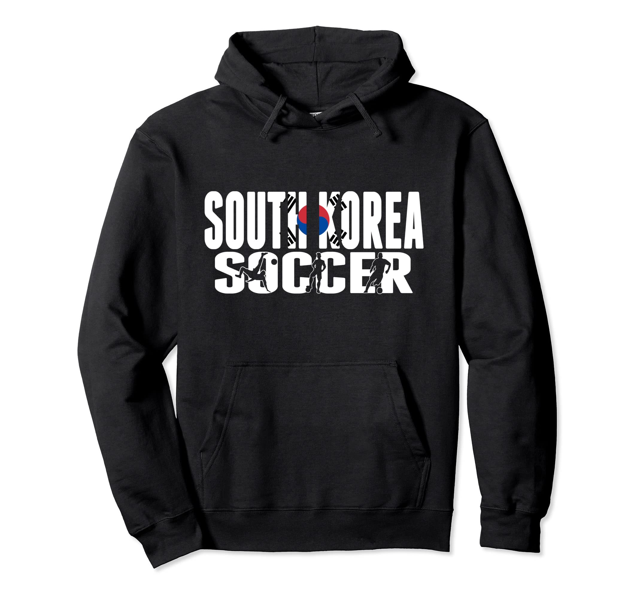 South Korea Soccer Fans Jersey Korean Hoodie - Fun Novelty Design Unisex - T-Shirt, Sweatshirt, Hoodie