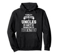 Most Best Uncles Get Promoted To Hoodie - Fun Novelty Design Men Women - T-Shirt, Sweatshirt, Hoodie