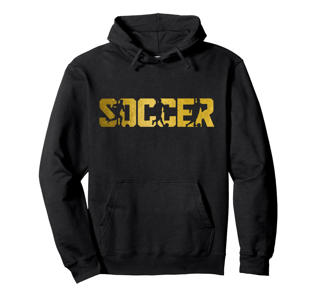 Soccer Player Sports Soccer Hoodie - Fun Novelty Design for Adults - T-Shirt, Sweatshirt, Hoodie