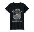 Proud Us Sailor Daughter Law Flag T-Shirt - Aesthetic Graphic for Adults - T-Shirt, Sweatshirt, Hoodie