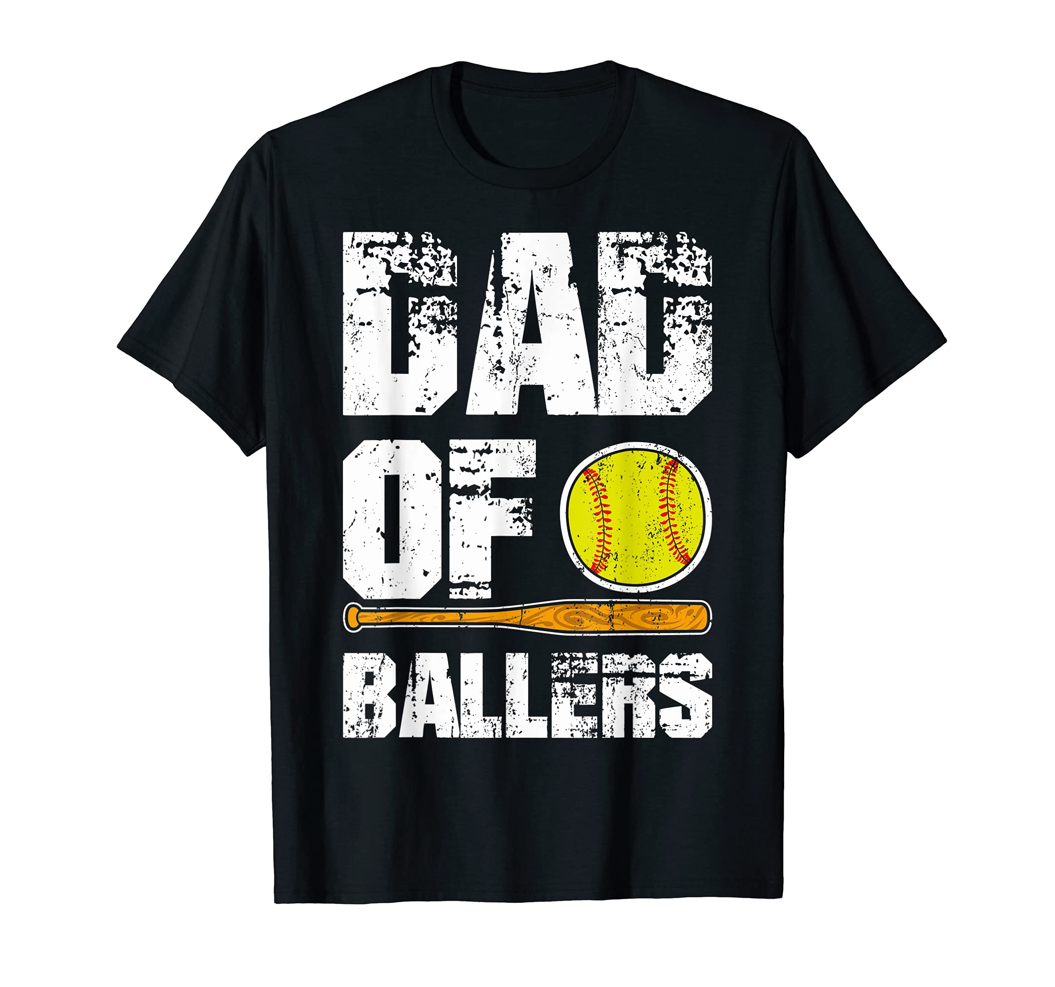 Softball Dads Baseball Softball Dad T-Shirt - Fun Novelty Design Unisex - T-Shirt, Sweatshirt, Hoodie