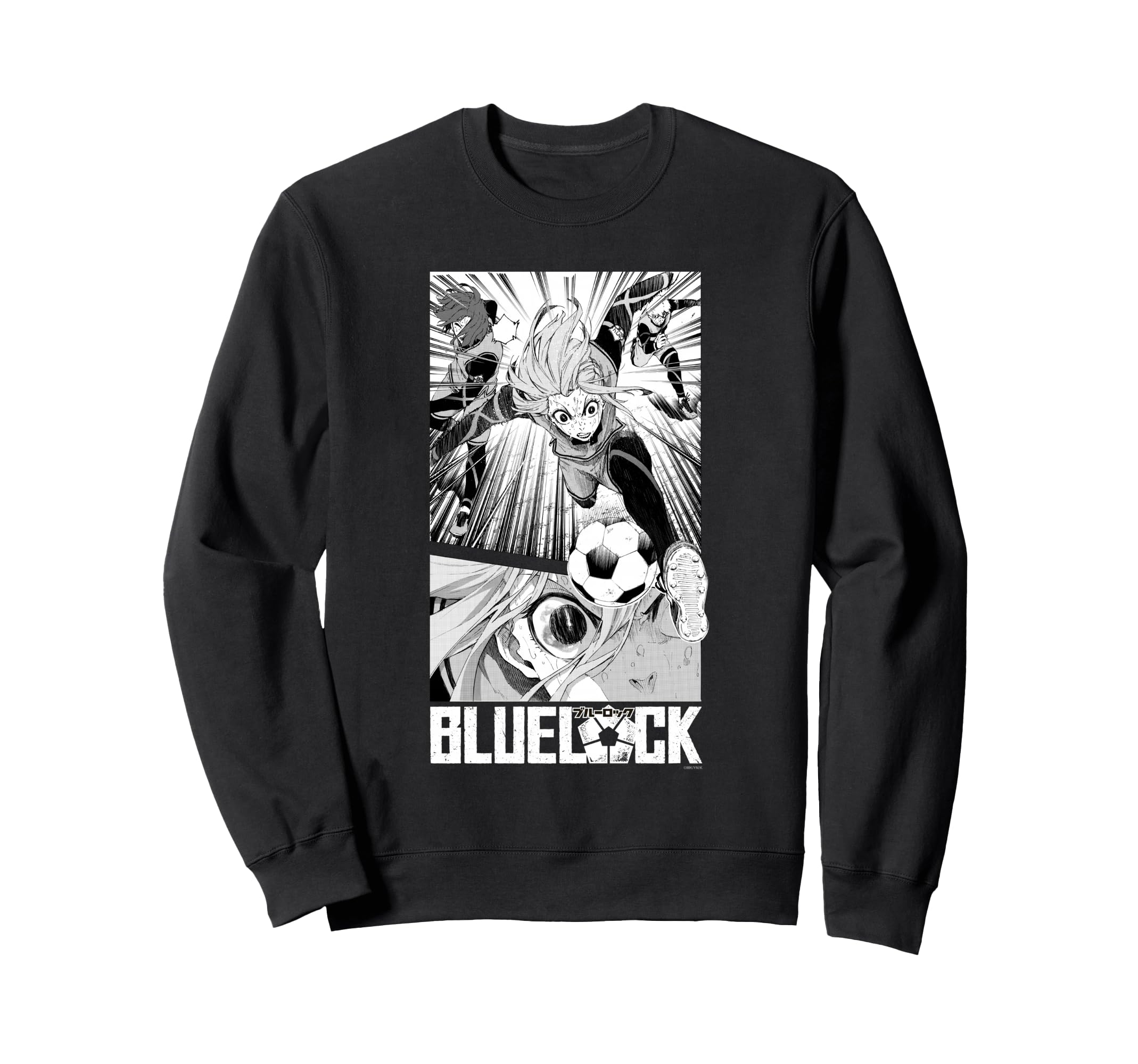 Blue Lock Hyoma Chigiri Running Sweatshirt - Fun Novelty Design Men Women - T-Shirt, Sweatshirt, Hoodie