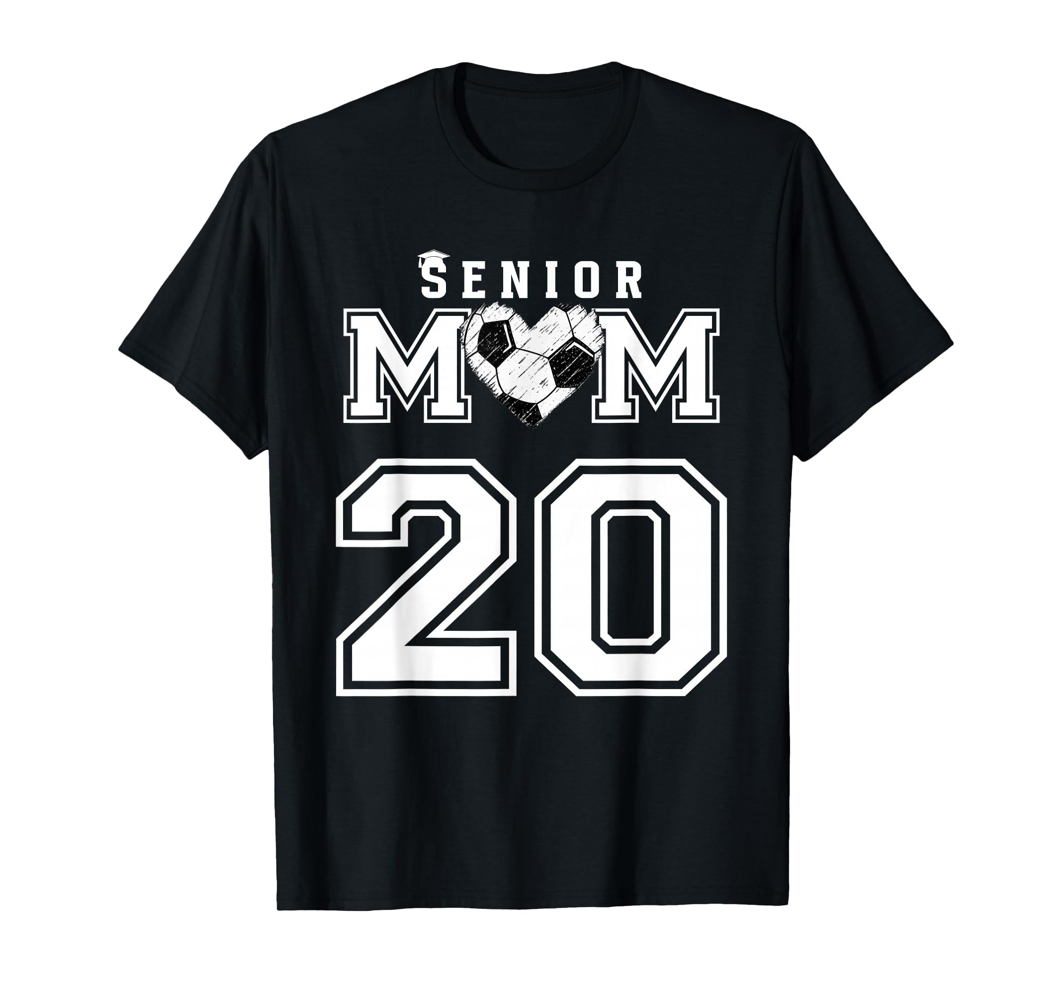 Proud Senior Soccer Mom Custom Jersey T-Shirt - Novelty Apparel for Adults - T-Shirt, Sweatshirt, Hoodie