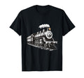 Steam Locomotive Train 4014 Railroad T-Shirt - Trendy Graphic for Adults - T-Shirt, Sweatshirt, Hoodie