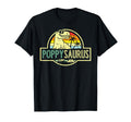 Fathers Day Dinosaur Poppy Saurus T-Shirt - Casual Everyday Wear Men Women - T-Shirt, Sweatshirt, Hoodie