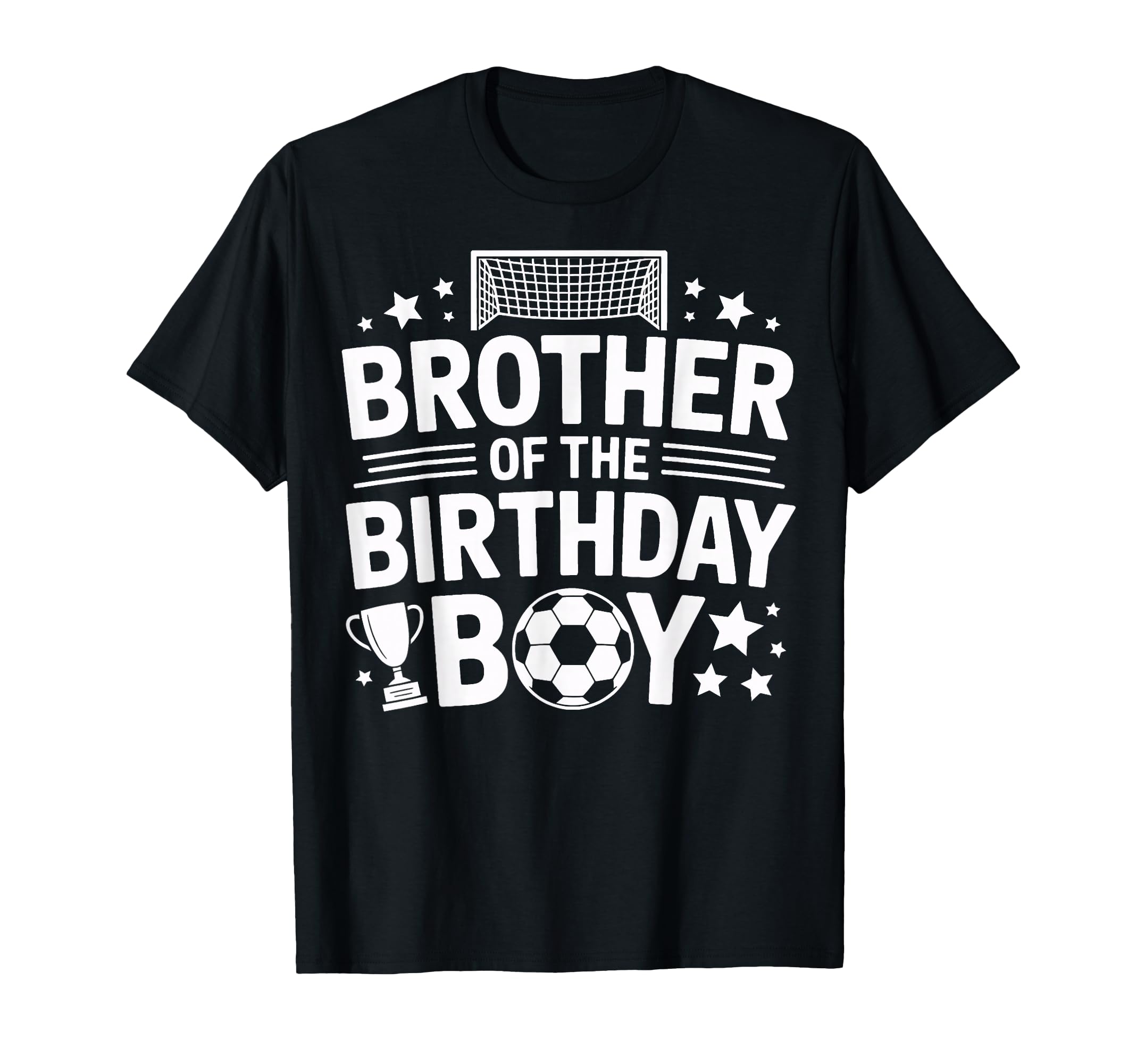 Soccer Brother Birthday Match T-Shirt - Unique Graphic Men Women - T-Shirt, Sweatshirt, Hoodie