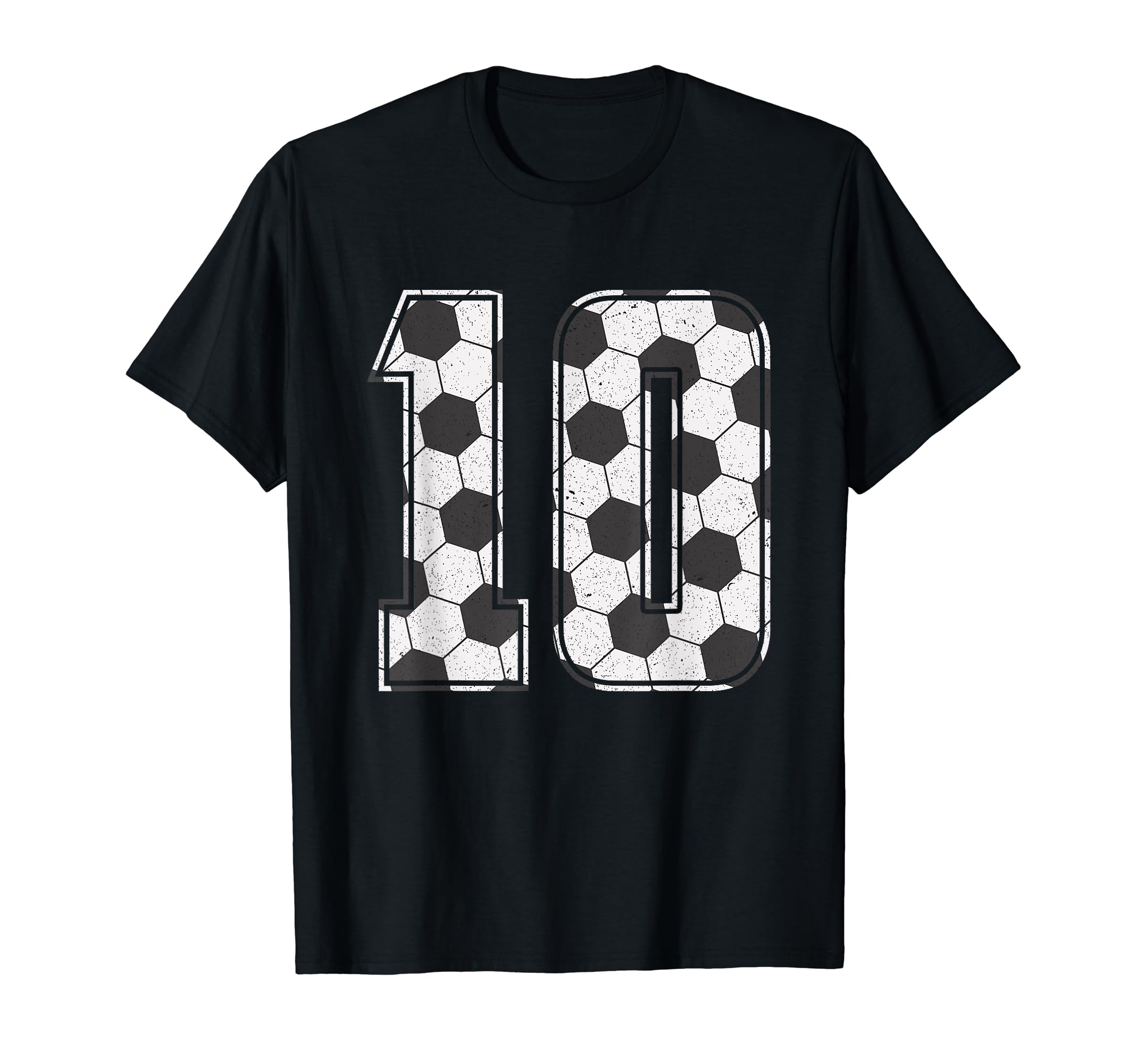 Soccer Player Number 10 Ten Soccer T-Shirt - Novelty Apparel Unisex - T-Shirt, Sweatshirt, Hoodie