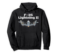 Great F 35 Lightning Ii Aviation Hoodie - Trendy Graphic Unisex - T-Shirt, Sweatshirt, Hoodie