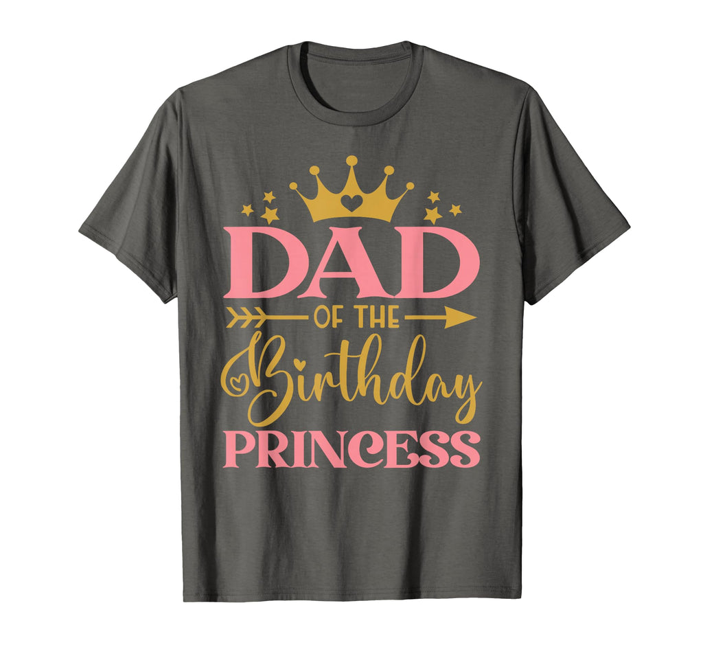 Dad Birthday 1St Birthday Princess T-Shirt - Trendy Graphic for Adults - T-Shirt, Sweatshirt, Hoodie