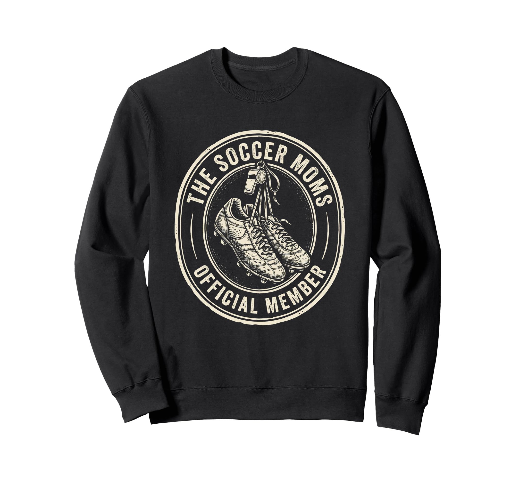 Soccer Moms Member Team Mom Sweatshirt - Unique Graphic Men Women - T-Shirt, Sweatshirt, Hoodie