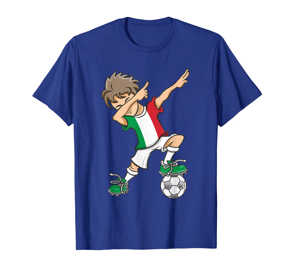 Dabbing Italy Soccer Jersey T-Shirt - Casual Everyday Wear Men Women - T-Shirt, Sweatshirt, Hoodie