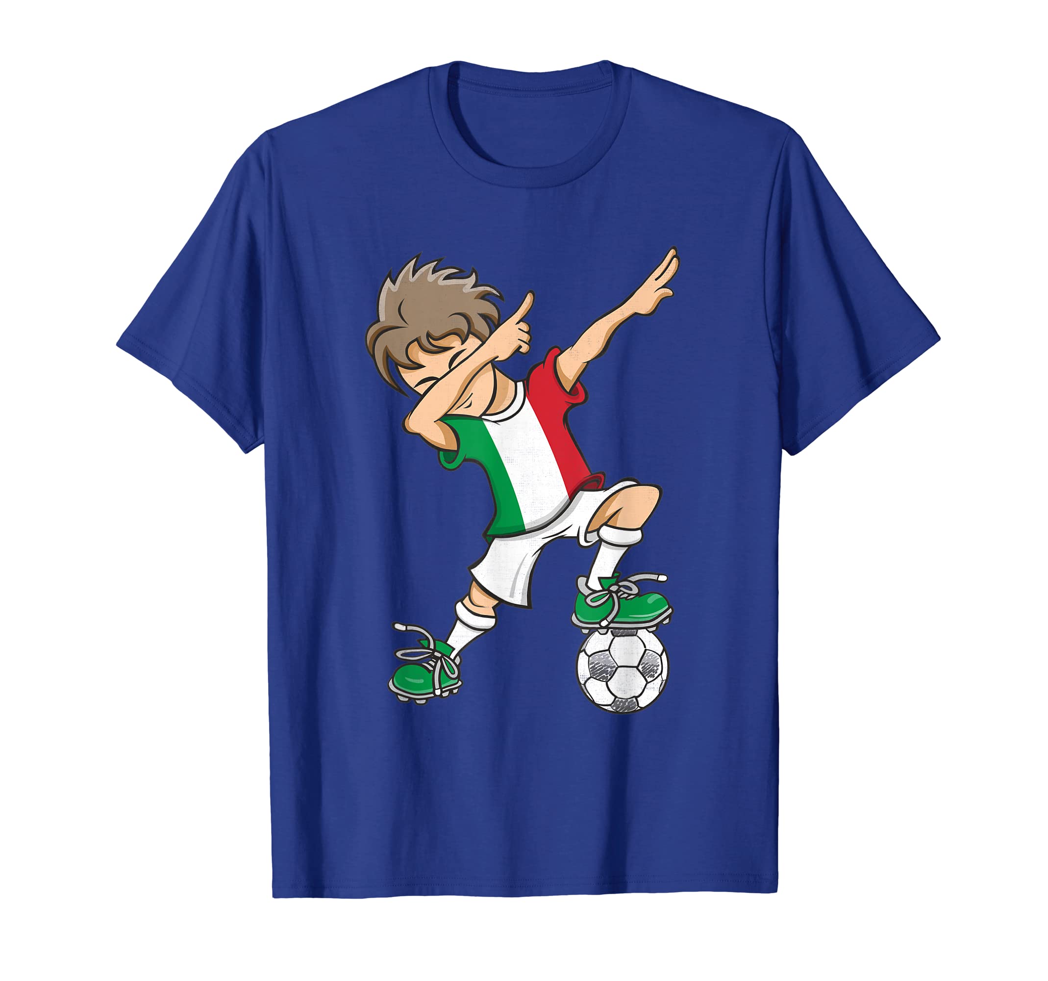Dabbing Italy Soccer Jersey T-Shirt - Casual Everyday Wear Men Women - T-Shirt, Sweatshirt, Hoodie