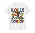 Lolli Birthday Cowboy Western Birthday T-Shirt - Unique Graphic for Adults - T-Shirt, Sweatshirt, Hoodie