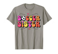 Proud Soccer Sister Heart T-Shirt - Unique Graphic Unisex - T-Shirt, Sweatshirt, Hoodie