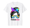 Sister Life Soccer Messy Bun Hair T-Shirt - Unique Graphic Men Women - T-Shirt, Sweatshirt, Hoodie