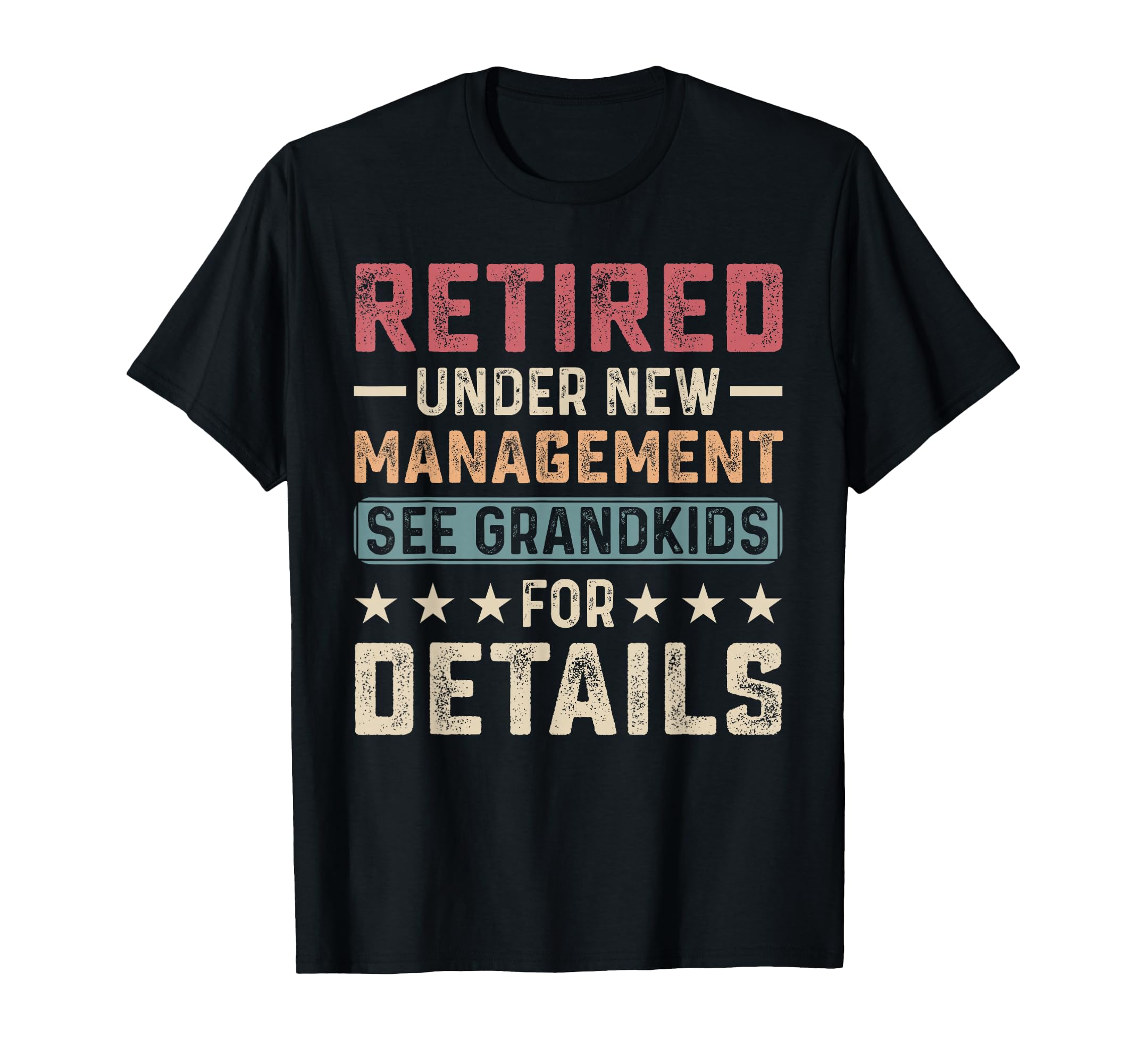 Fathers Day Retired Grandpa Retirement T-Shirt - Custom Art Print Unisex - T-Shirt, Sweatshirt, Hoodie