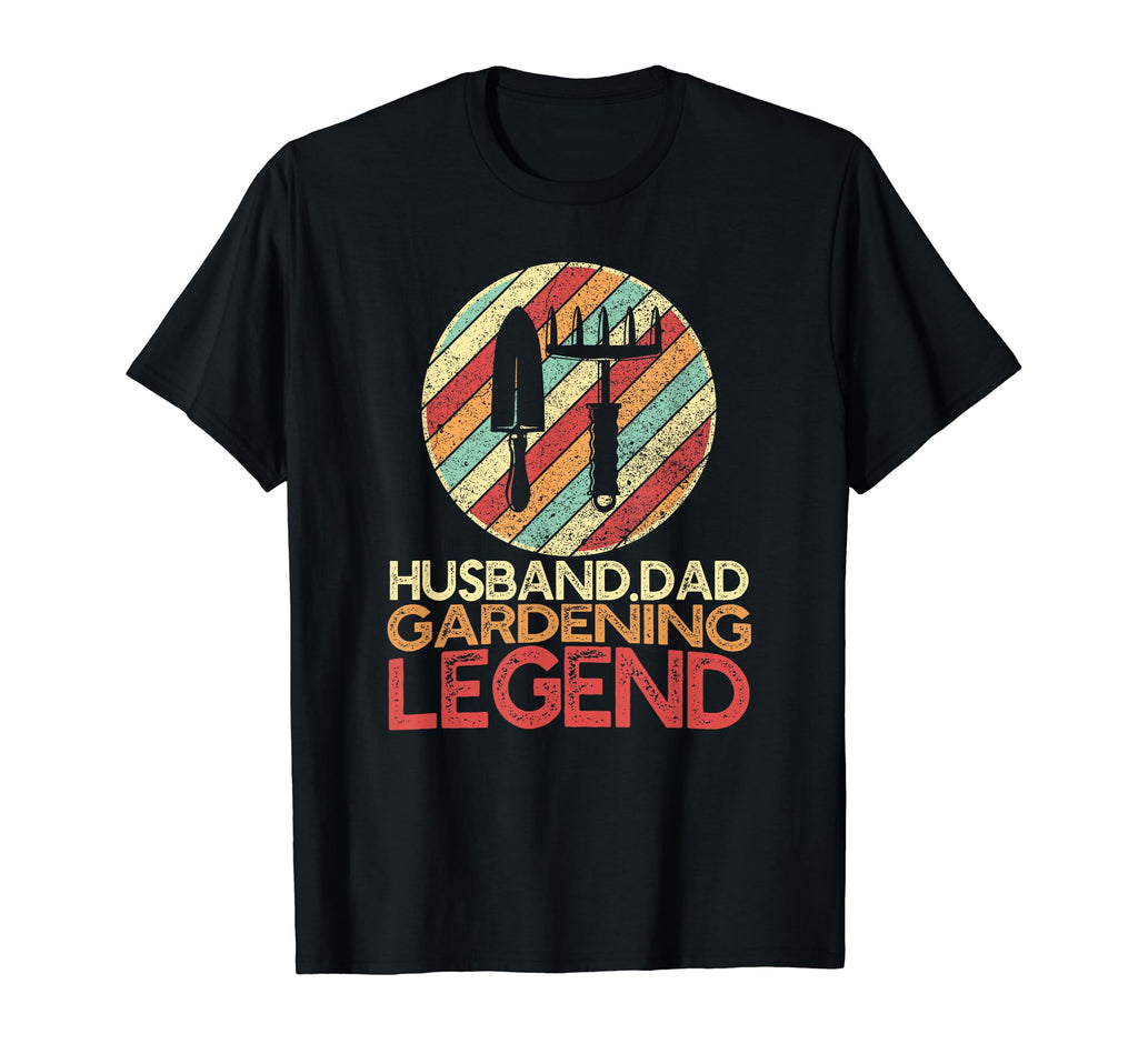 Husband Dad Gardening Dad Legend T-Shirt - Aesthetic Graphic Men Women - T-Shirt, Sweatshirt, Hoodie