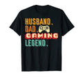 Gamer Husband Dad Gaming Legend T-Shirt - Minimalist Print for Adults - T-Shirt, Sweatshirt, Hoodie