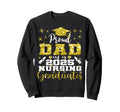 Proud Dad Class 2025 Nursing Sweatshirt - Trendy Graphic Men Women - T-Shirt, Sweatshirt, Hoodie
